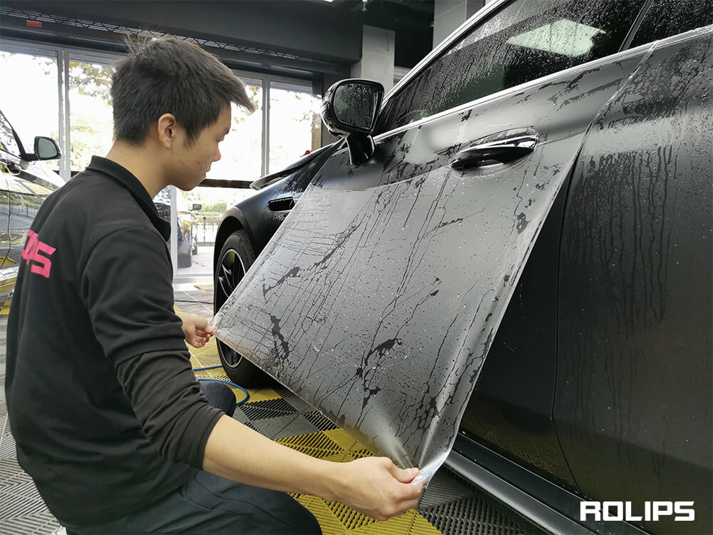 隱形車衣施工流程是什么。施工的過程中需要什么工具（2）
