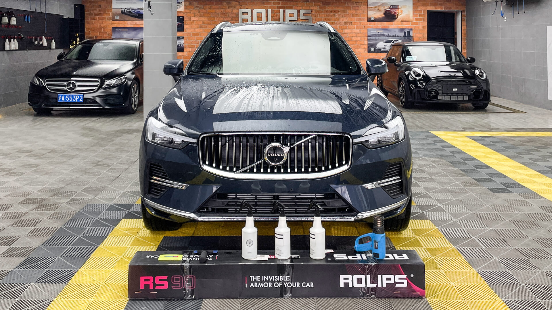 沃爾沃XC60施工羅利普斯rs90隱形車(chē)衣